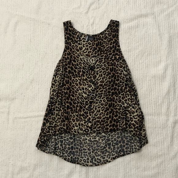 Sparkle & Fade | Leopard Print Top - Picture 1 of 5